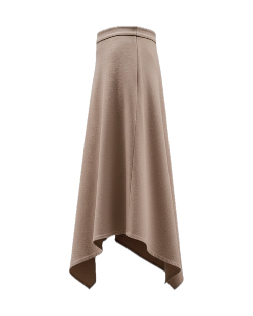 Asymmetric Midi Skirt